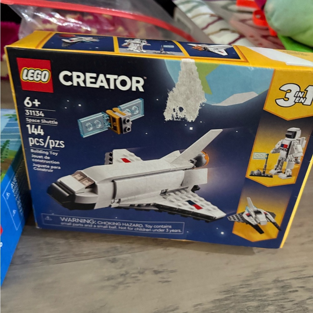 Lego White Building Set Space Shuttle